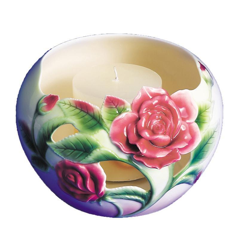 Franz Collection Rose Candleholder FZ00242