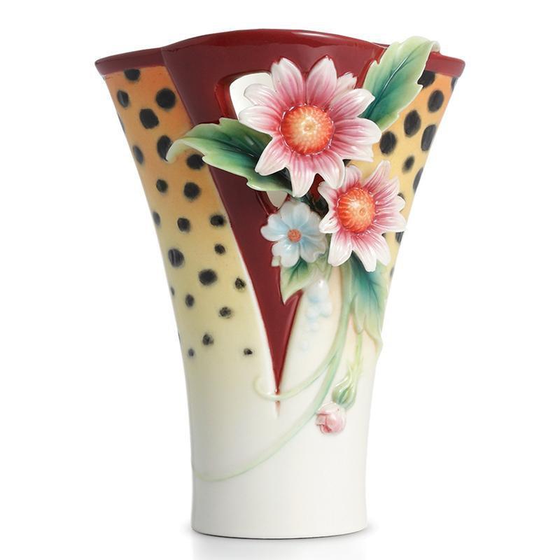 Franz Collection Safari Cheetah Vase FZ02206