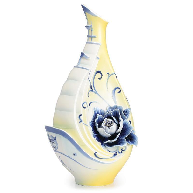 Franz Collection Sail Of Fame Vase FZ02524