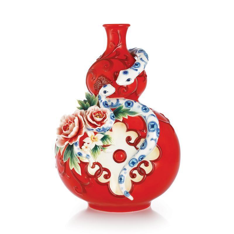 Franz Collection Snake Peony Magnolia Vase FZ03034 – Biggs Ltd