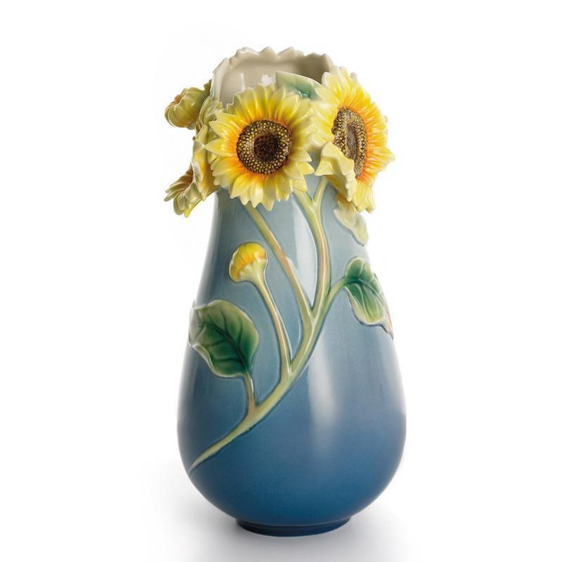 Franz Collection Sunflower Vase FZ01404