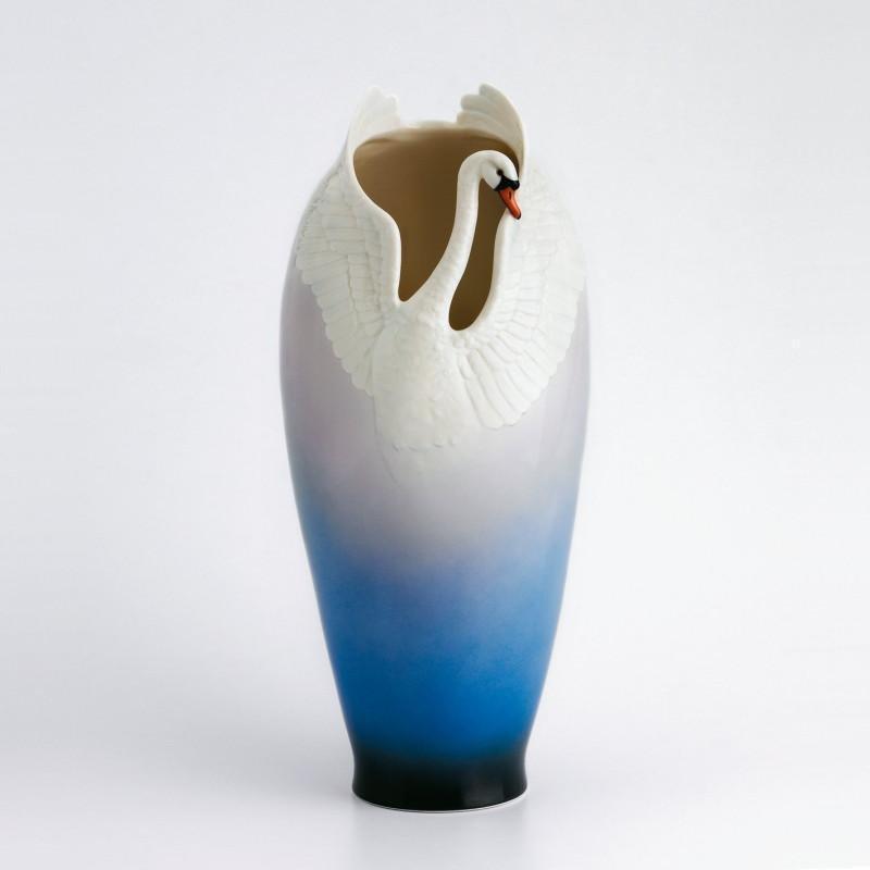 Franz Collection Swan Vase FZ00074