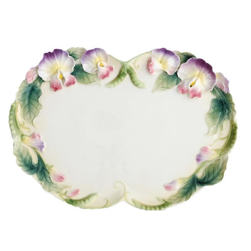 Franz Collection Sweet Pea Tray FZ00779