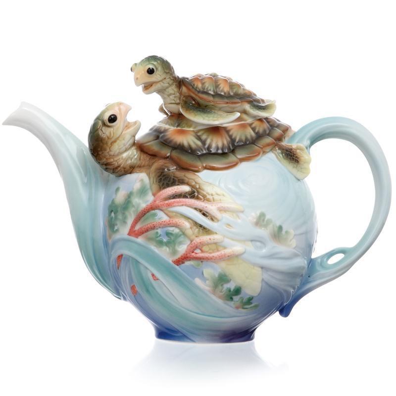 Franz Collection Turtle Bay Teapot FZ01859