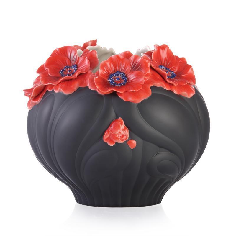 Franz Collection Unfailing Youth Poppy Vase FZ03358