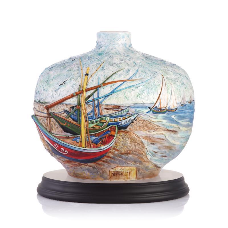 Franz Collection Van Gogh Sailing Vase FZ03289