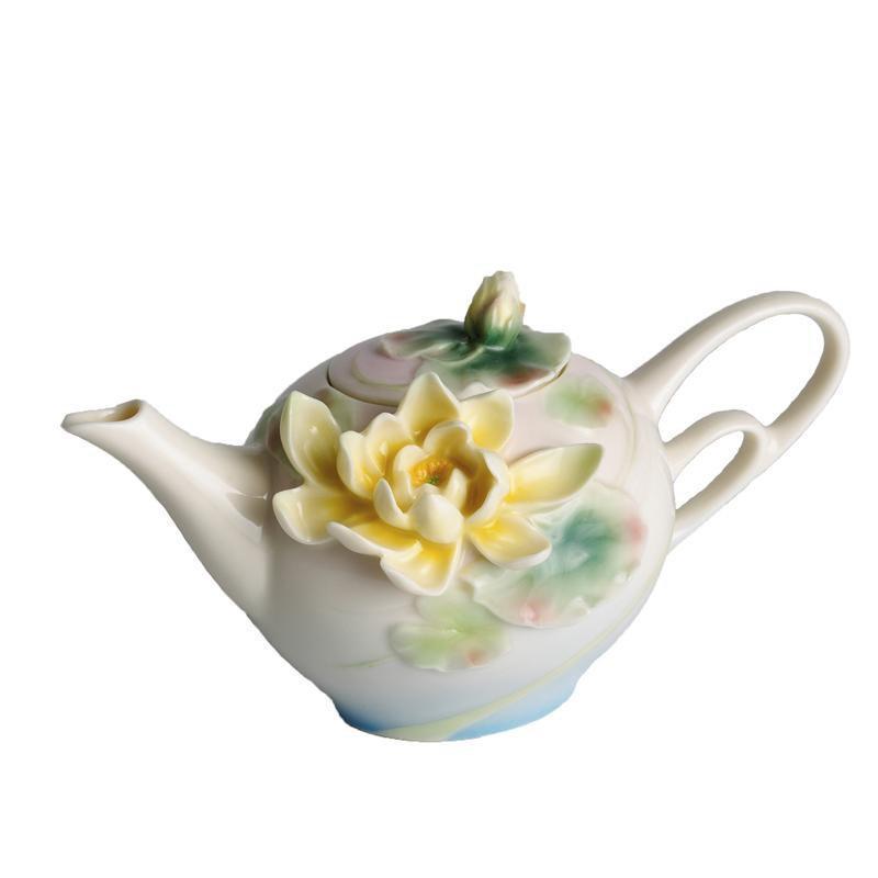 Franz Collection Water Lily Small Teapot FZ00816