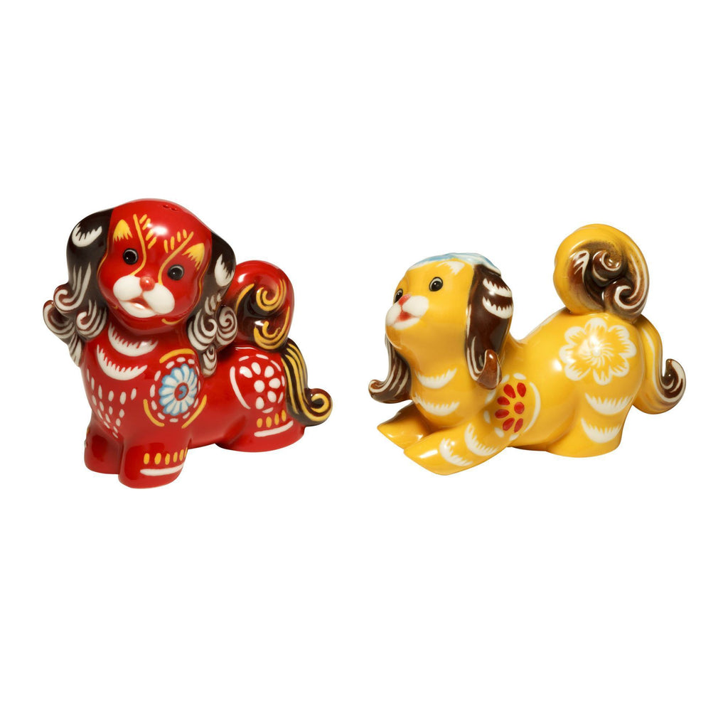 Franz Collection Wealth And Prestige Dogs Salt & Pepper Shakers FZ03657