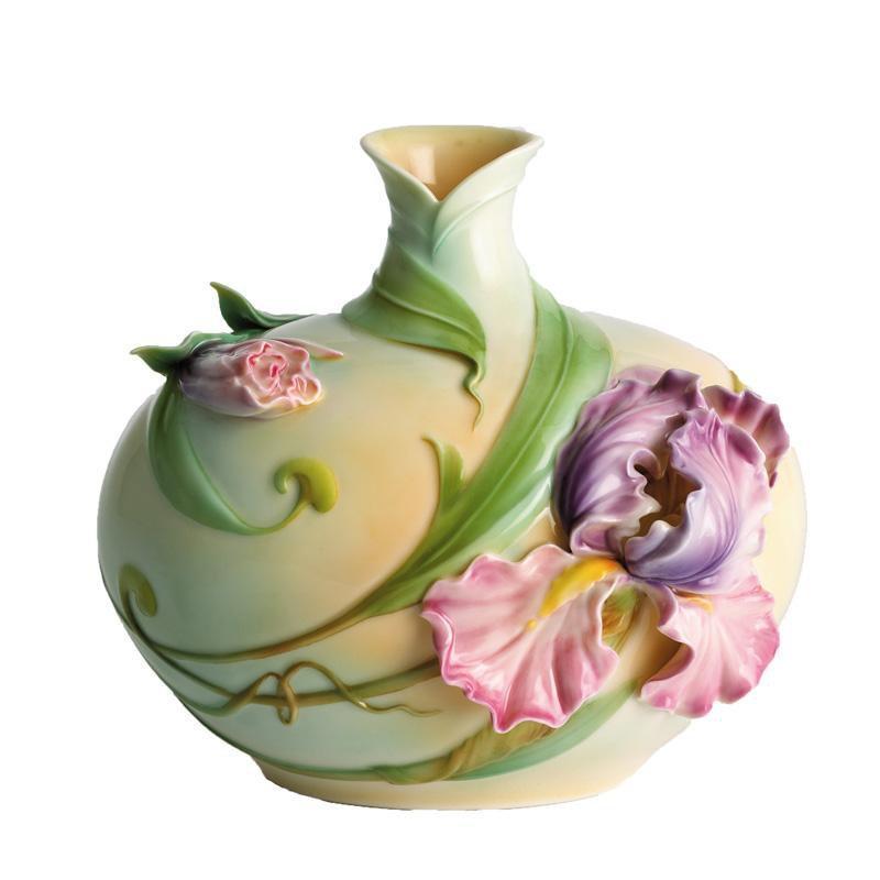 Franz Collection Windswept Iris Vase FZ00488
