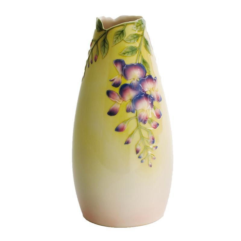Franz Collection Wisteria Vase FZ00091