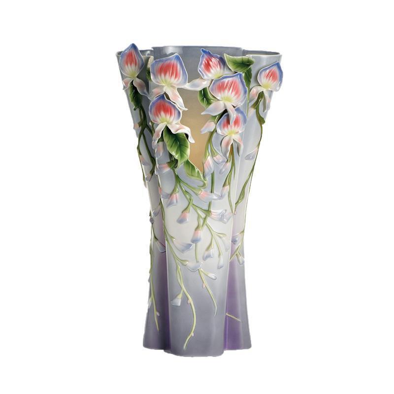Franz Collection Wondrous Wisteria Vase FZ10001