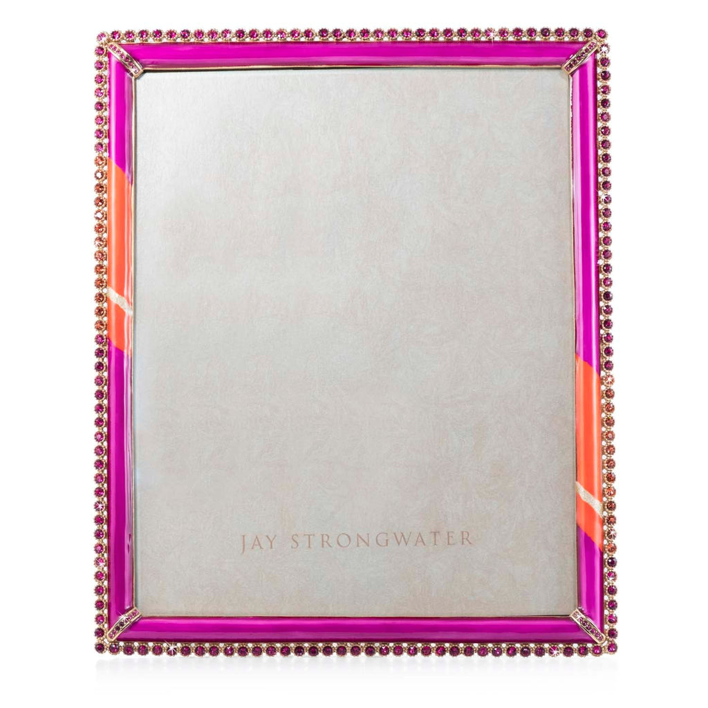 Jay Strongwater Laetitia Stone Edge 8 x 10 Frame SPF5512 202