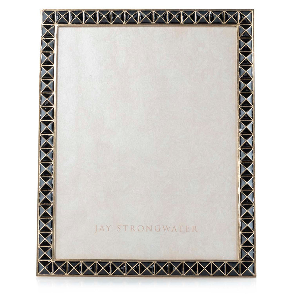 Jay Strongwater Vertex Pyramid 8 x 10 Frame SPF5878 220