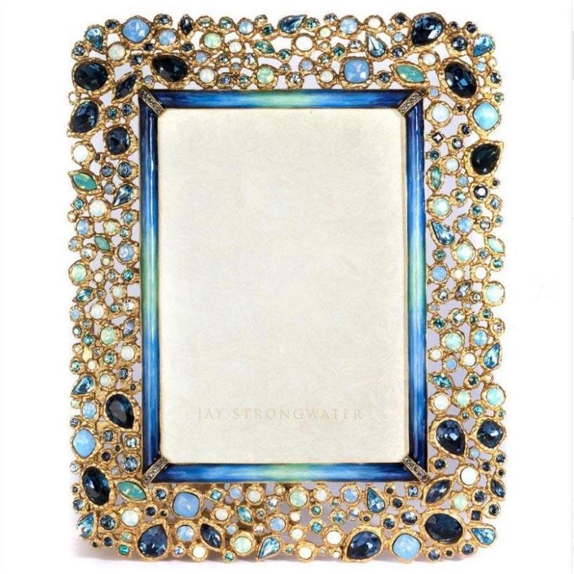 Jay Strongwater Javier Bejeweled Frame SPF5773-230