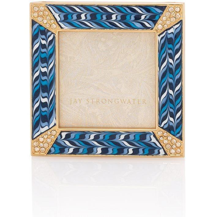 Jay Strongwater Leland Pave Corner Frame SPF5130-228