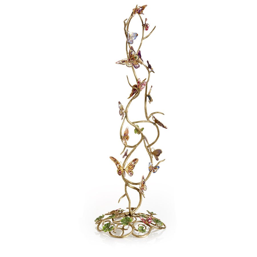Stichting Nidos  Jay Strongwater Triple Artisan Butterfly Tree