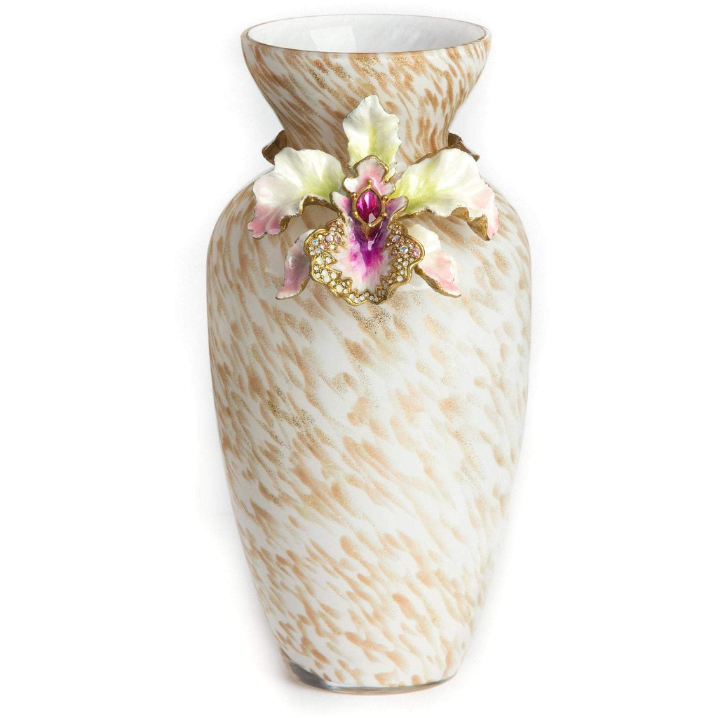 Jay Strongwater Loretta Orchid Vase SDH2383-256