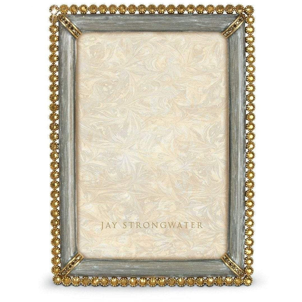 Jay Strongwater Lorraine Enamel And Stone Edge Frame SPF5510-296