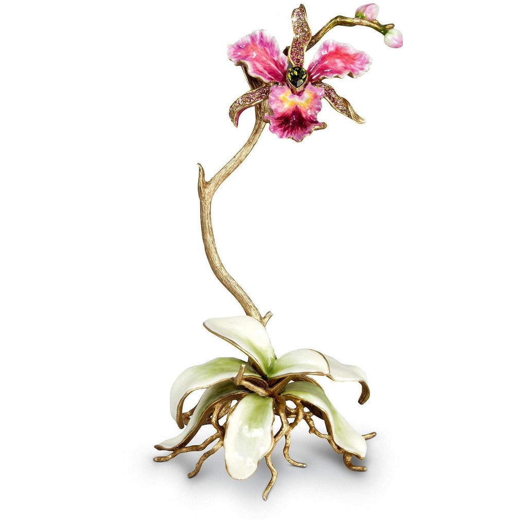 Jay Strongwater Marietta Orchid Figurine SDH2386-256