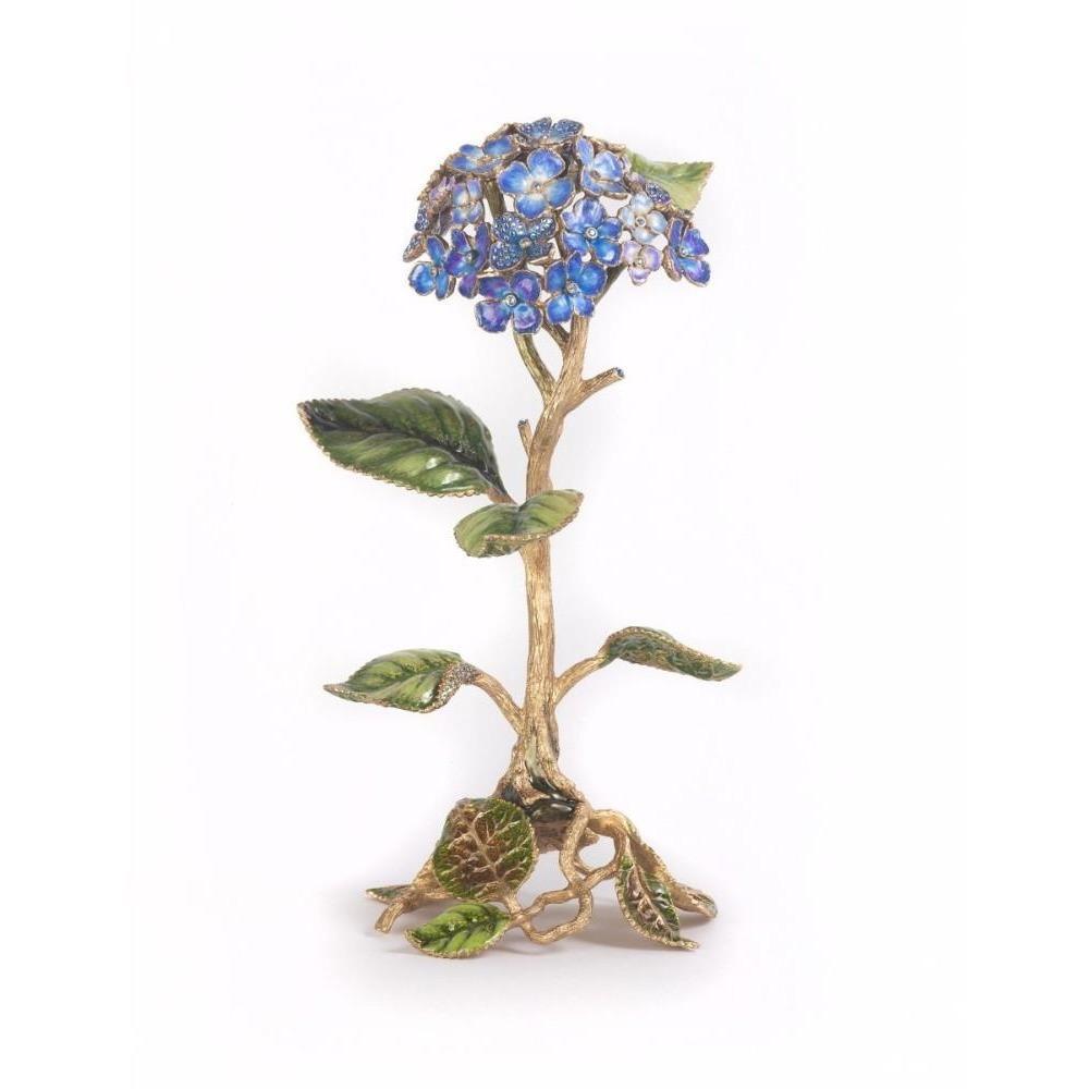 Jay Strongwater Nori Hydrangea Figurine SDH2432-256