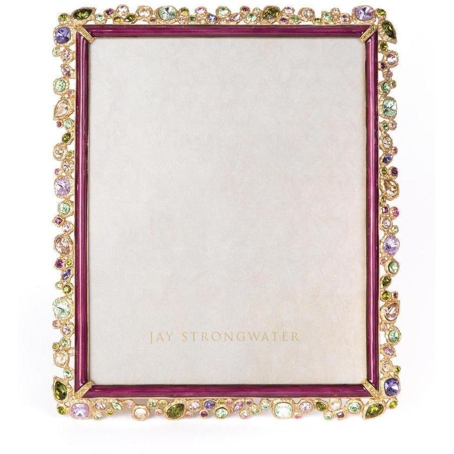 Jay Strongwater Theo Bejeweled 8" x 10" Frame Bouquet SPF5843-289