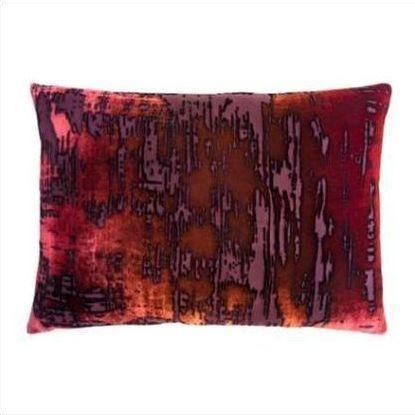 Kevin O'Brien Brushstroke Velvet Lumbar Pillow BSP-H41-1420