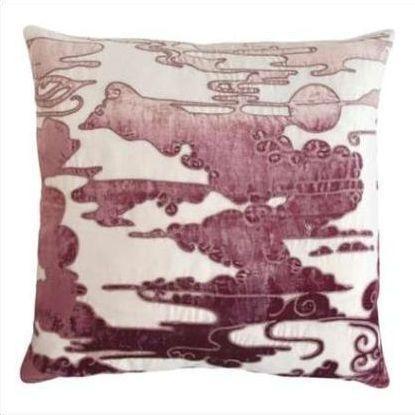 Kevin O'Brien Cloud Appliqued Linen Pillow CLP-WIST