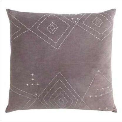 Kevin O'Brien Diamond Stitched Cotton Velvet Pillow DMCV-ETH