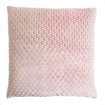 Kevin O'Brien Dots Velvet Pillow DP-WHI-22