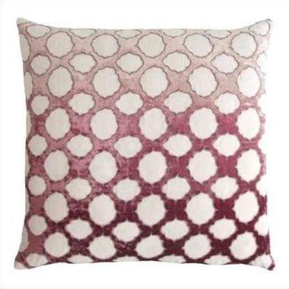 Kevin O'Brien Fretwork Appliqued Linen Pillow FRP-WIST
