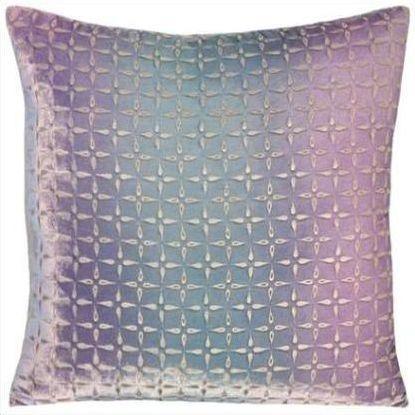 Kevin O'Brien Metallic Petals Velvet Pillow PETP-SG-H53-22