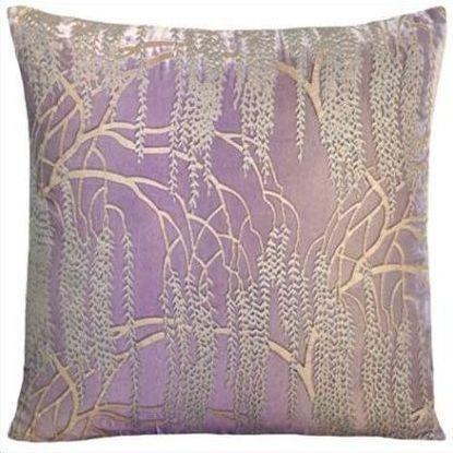 Kevin O'Brien Metallic Willow Velvet Pillow WP-SG-IRIS-22