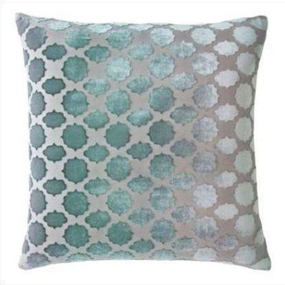 Kevin O'Brien Mod Fretwork Velvet Pillow MFP-H62-22