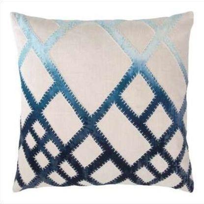 Kevin O'Brien Net Appliqued Linen Pillow NTP-TWI