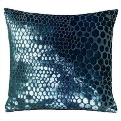 Kevin O'Brien Snakeskin Velvet Pillow SNP-H50-22