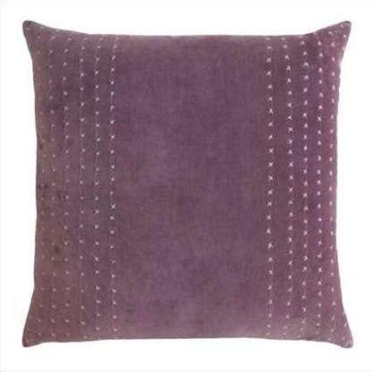 Kevin O'Brien Stripe Stitched Cotton Velvet Pillow STCV-WIST