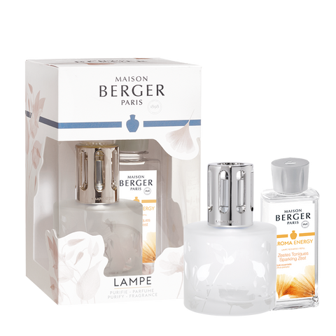Lampe Berger Aroma Energy Lamp Gift Set with Sparkling Zest