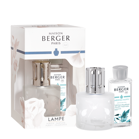 Lampe Berger Aroma Happy Lamp Gift Set - Aquatic Freshness