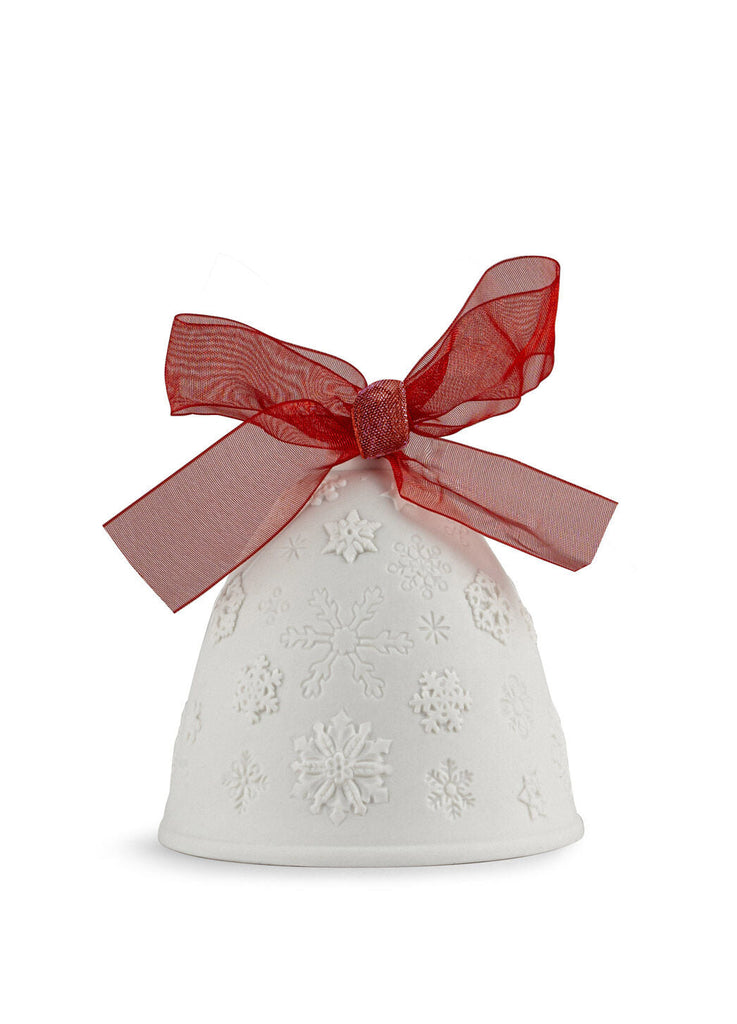 Lladro 2022 Christmas Bell Re Deco Red 01018469