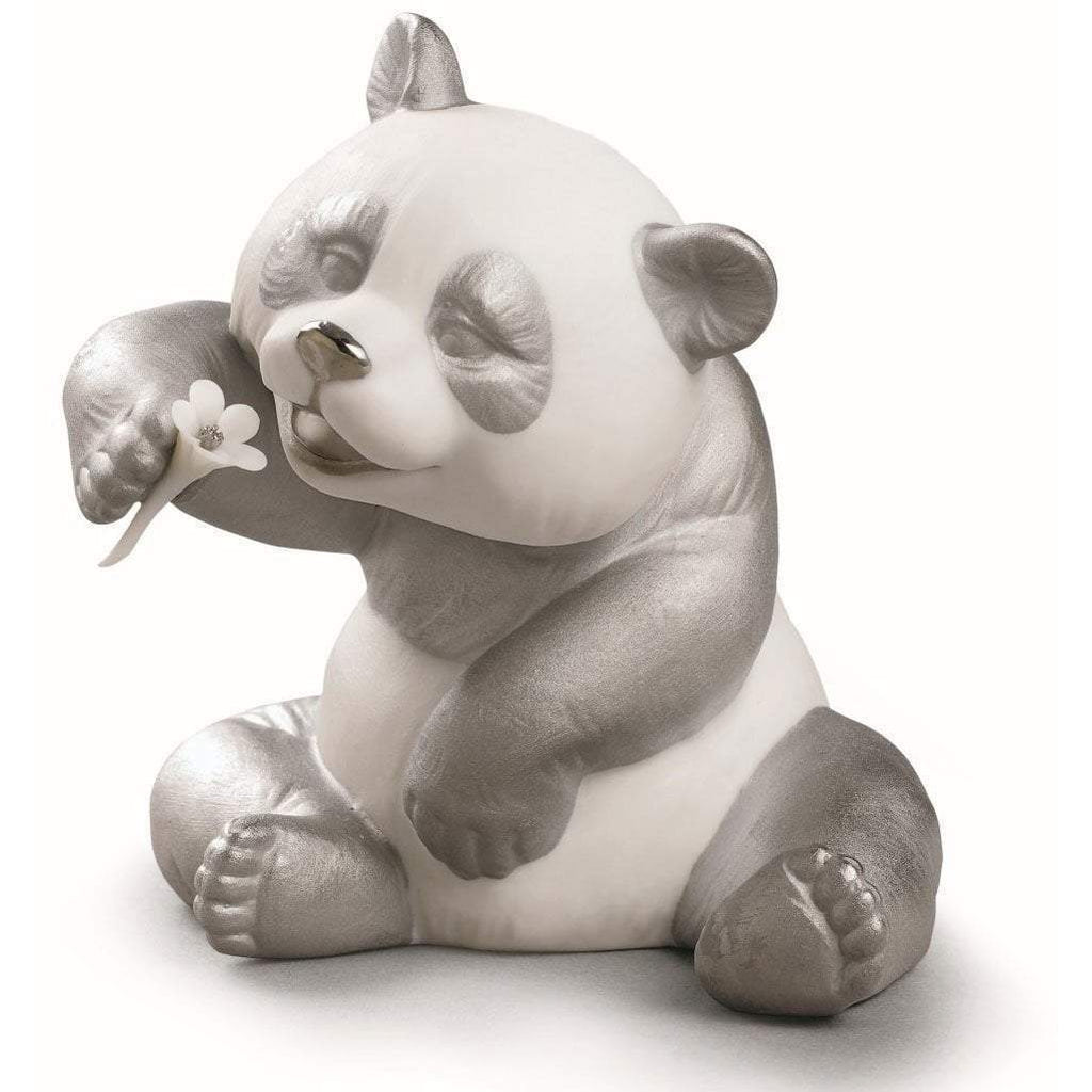 Lladro A Cheerful Panda Re-Deco Figurine 01009088