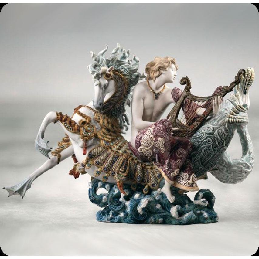 Lladro Arion on a Sea Horse 01001948