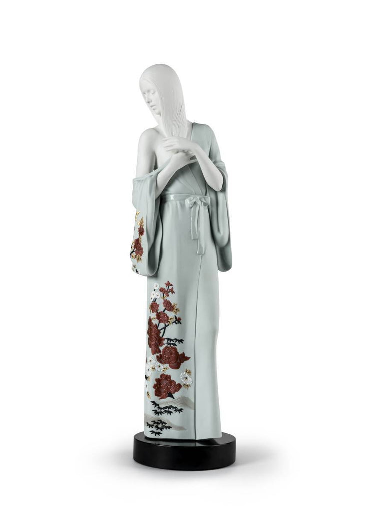 Lladro Beauty With Dragon Tattoo Figurine 01009411