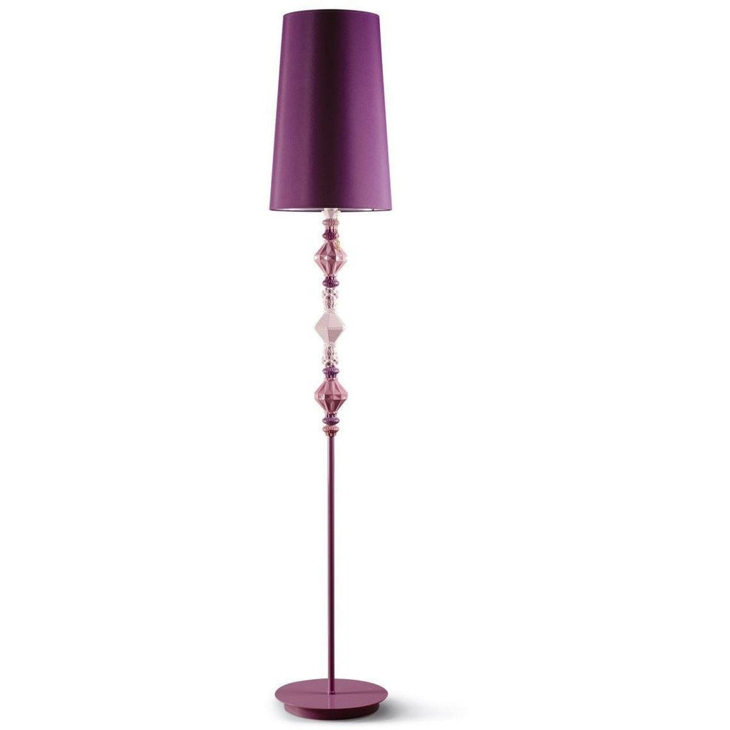 Lladro Belle De Nuit Floor Lamp II Pink 01023426