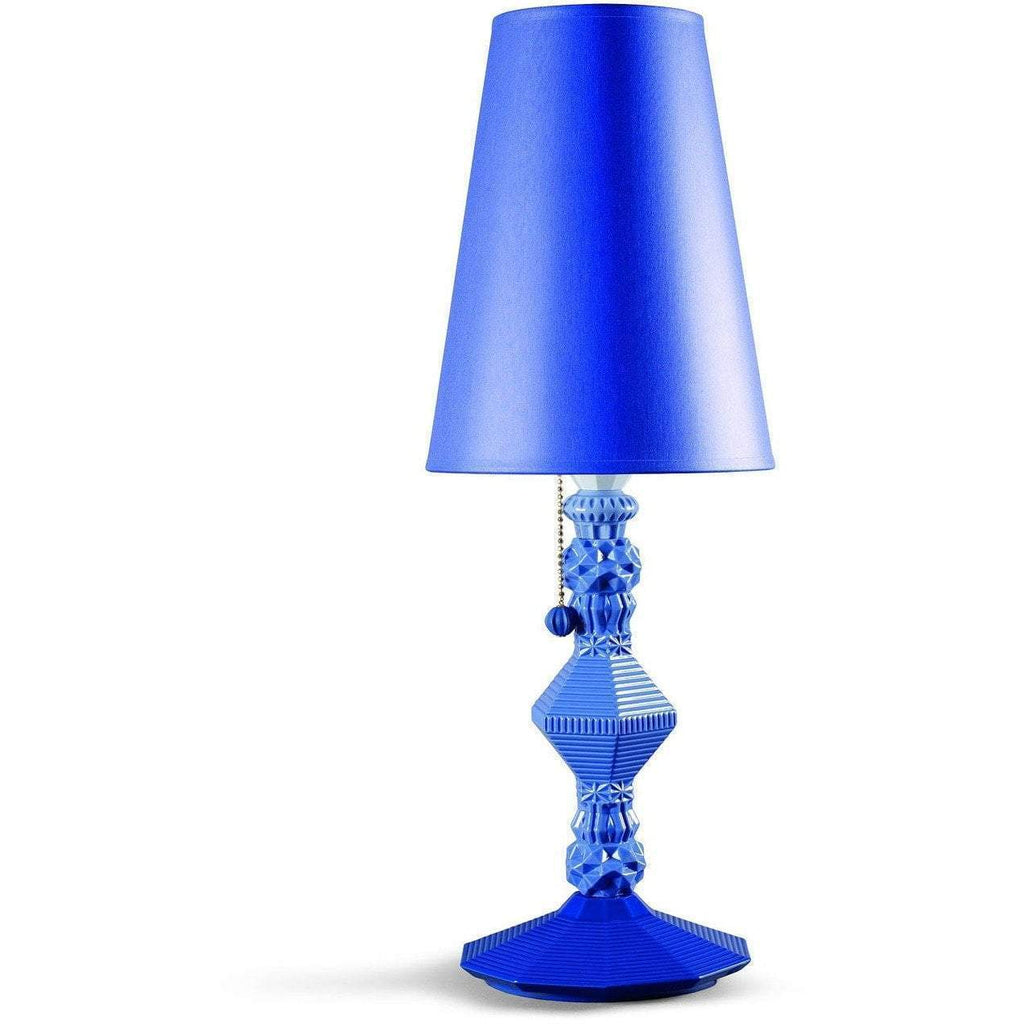 Lladro Belle De Nuit Large Table Lamp Blue 01023262