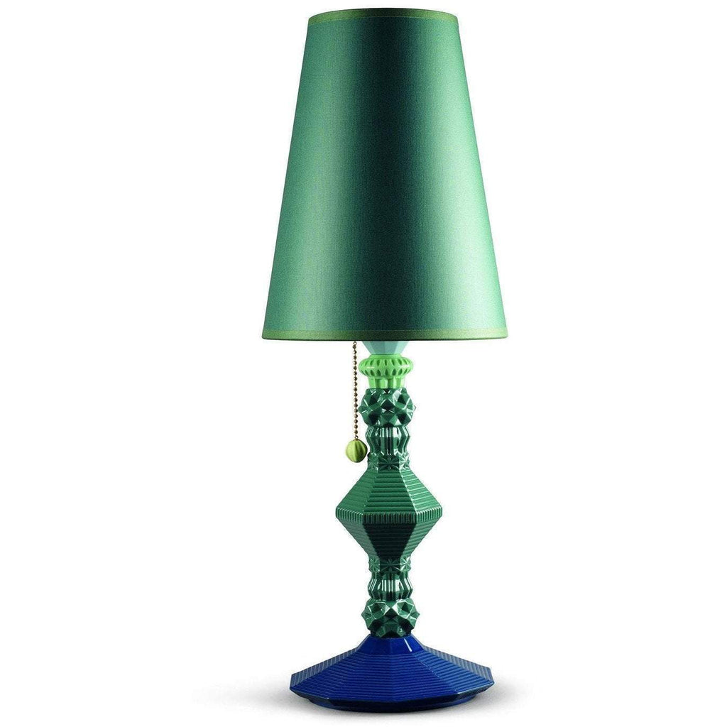 Lladro Belle De Nuit Large Table Lamp Green 01023242