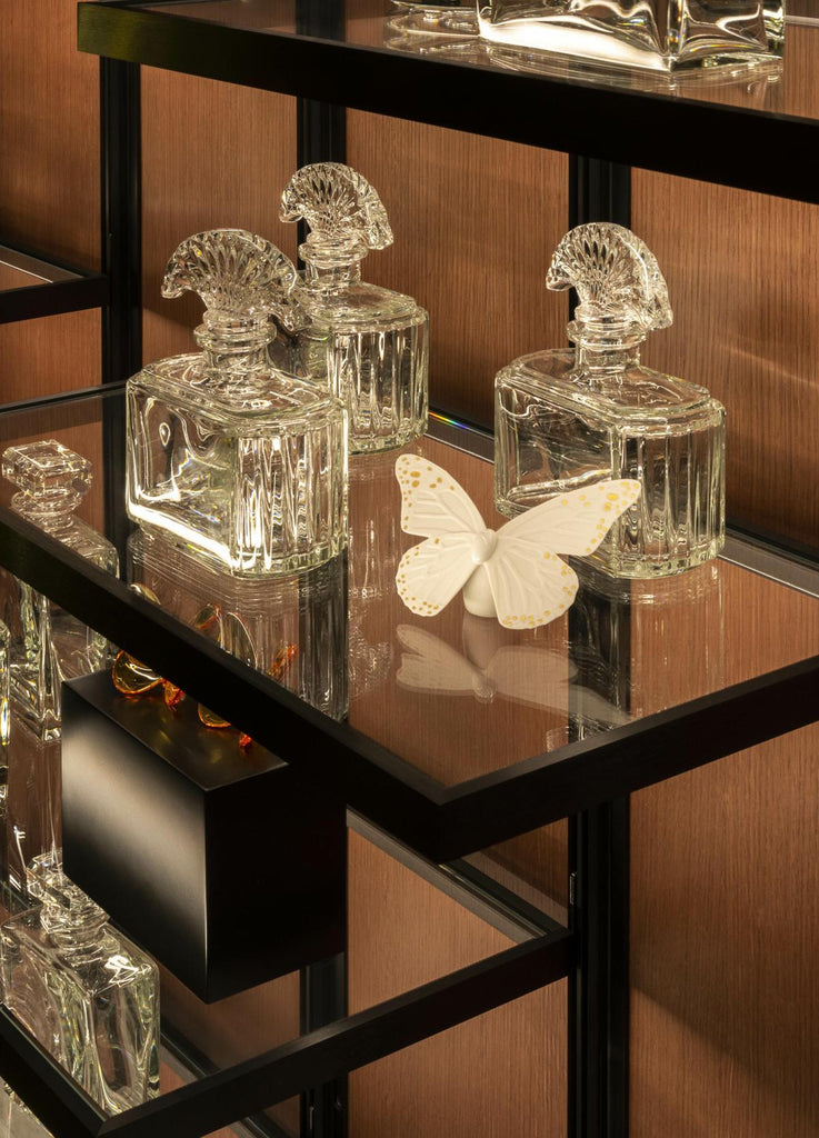 Lladro Butterfly White Gold Figurine 01009451