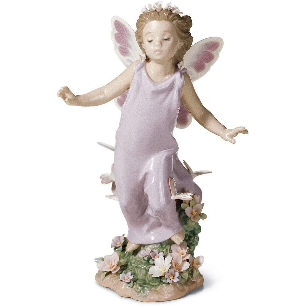 Lladro Butterfly Wings Figurine 01006875