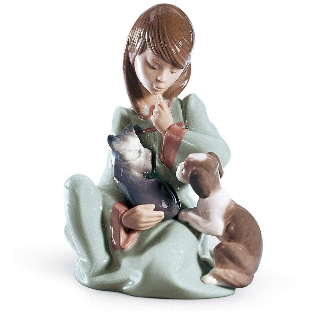 Lladro Cat Nap Figurine 01005640
