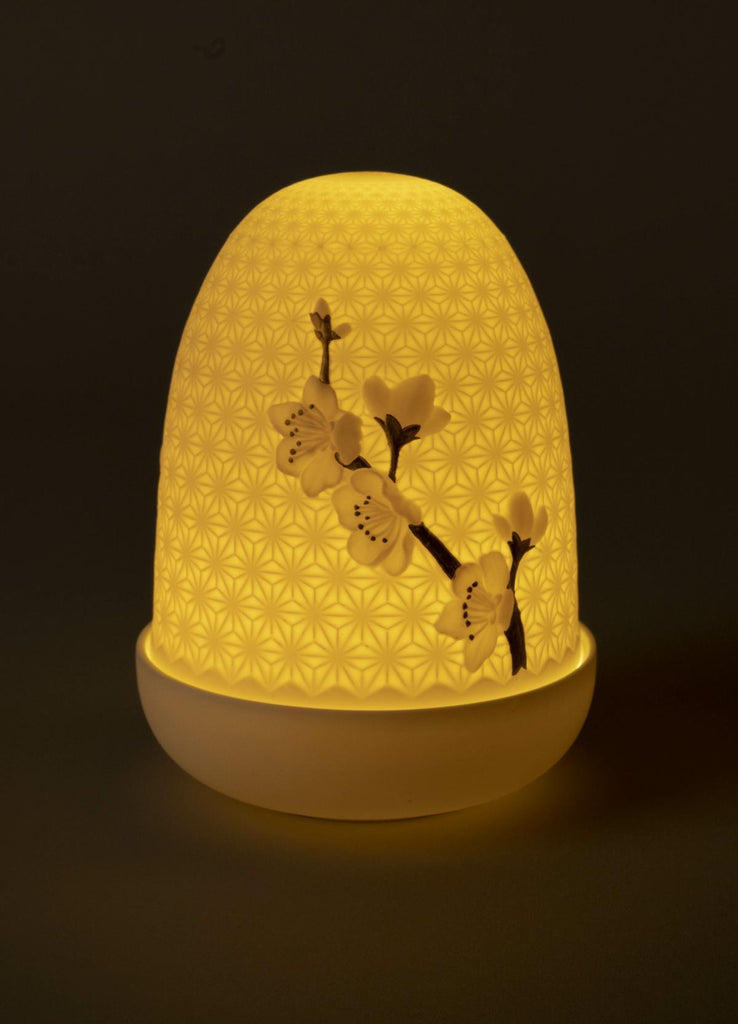 Lladro Cherry Blossoms Dome Lamp 01023989