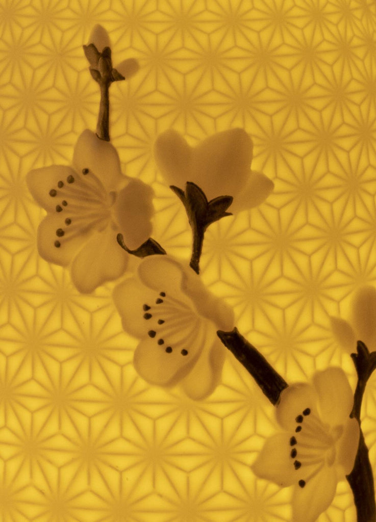 Lladro Cherry Blossoms Dome Lamp 01023989